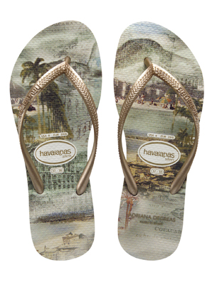 Adriana Degreas e Havaianas Adriana Degreas e Havaianas